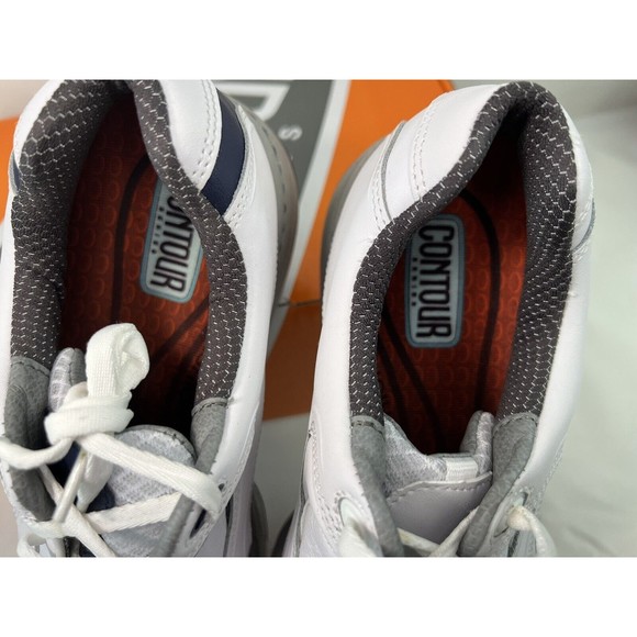Footjoy‎ Men’s Contour Golf Shoes Sz 8.5 Waterproof Leather Lightweight READ - Picture 5 of 9